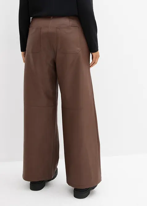 Pantaloni in similpelle, bonprix