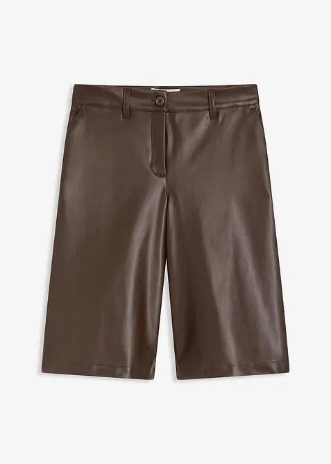 Bermuda in similpelle, bonprix