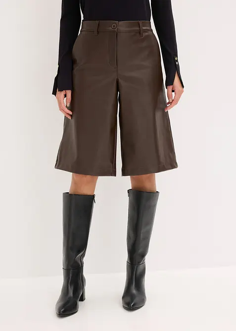 Bermuda in similpelle, bonprix