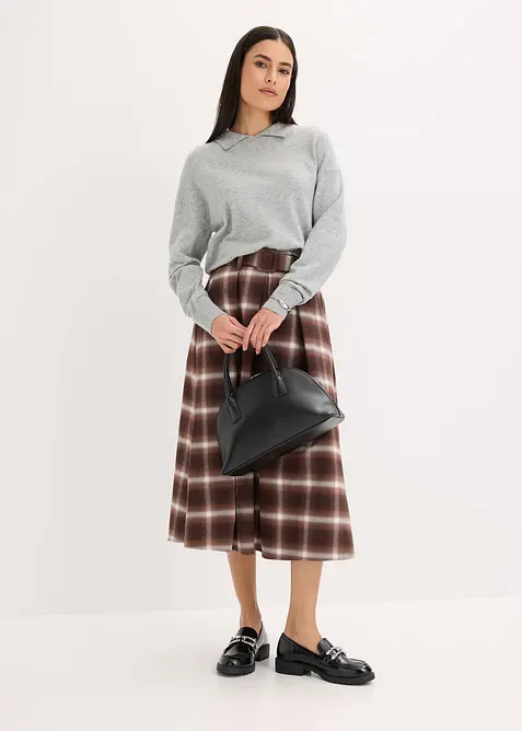 Maglione in filato fine misto viscosa, bonprix