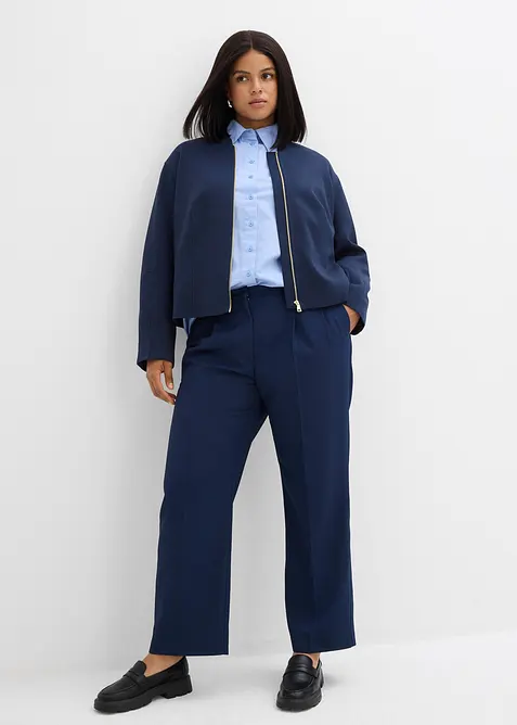 Bomber in misto viscosa morbido, bonprix