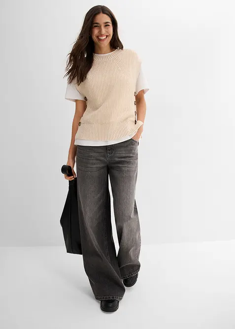 Gilet in maglia, bonprix