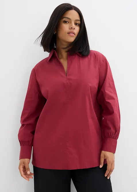 Blusa oversize con maniche voluminose, bonprix