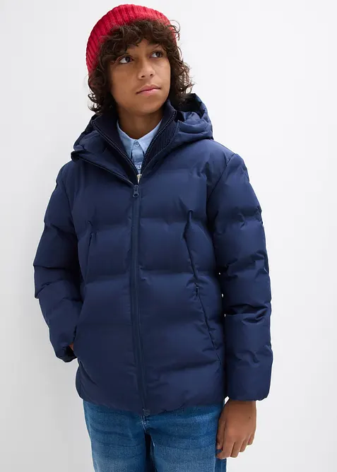 Giacca trapuntata con cappuccio, bonprix