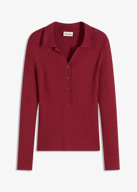 Maglione morbido in filato fine misto viscosa, bonprix