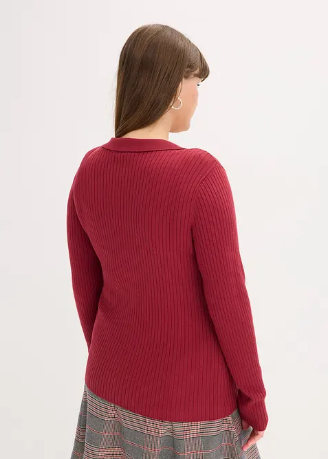 Maglione morbido in filato fine misto viscosa, bonprix