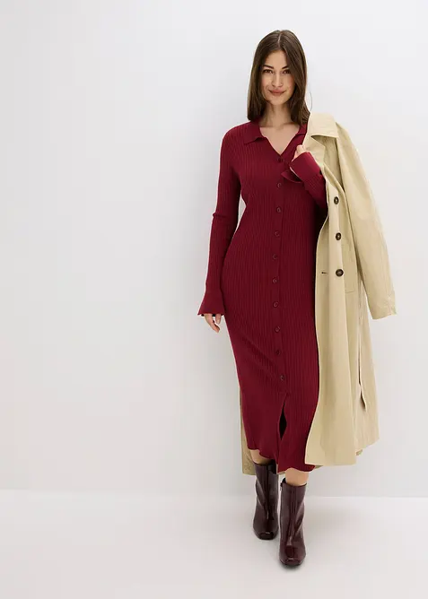 Abito in maglia di misto viscosa morbido, bonprix