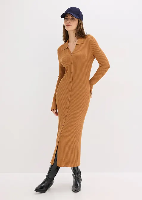 Abito in maglia di misto viscosa morbido, bonprix