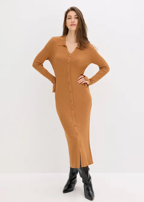 Abito in maglia di misto viscosa morbido, bonprix