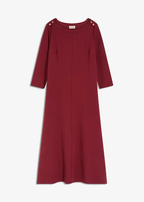 Abito in jersey di punto di Roma comodo, bonprix