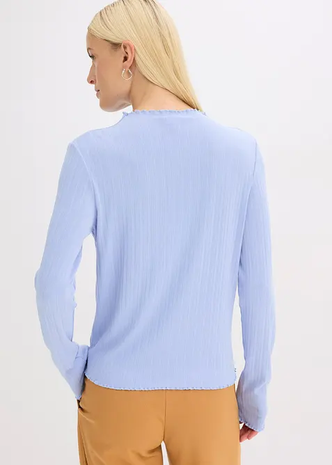 Maglia aderente a costine, bonprix