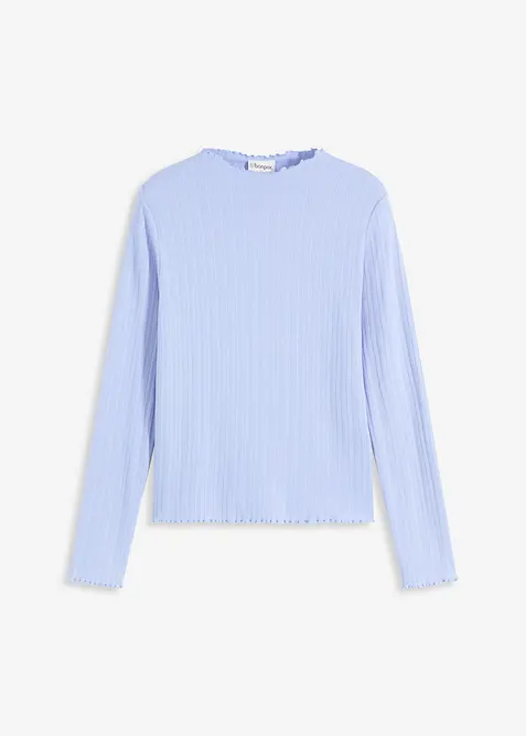 Maglia aderente a costine, bonprix