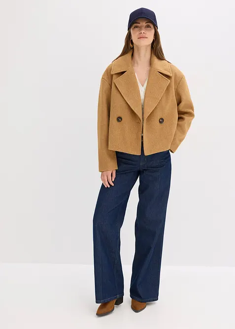 Giacca da mezza stagione in simillana, bonprix