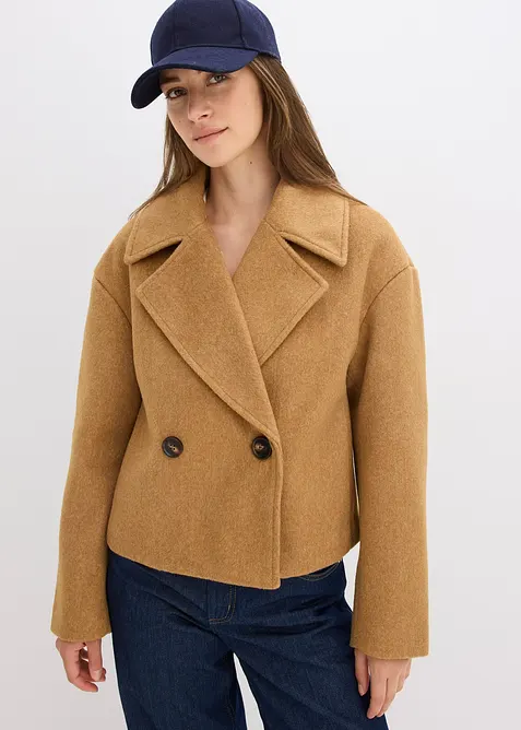 Giacca da mezza stagione in simillana, bonprix