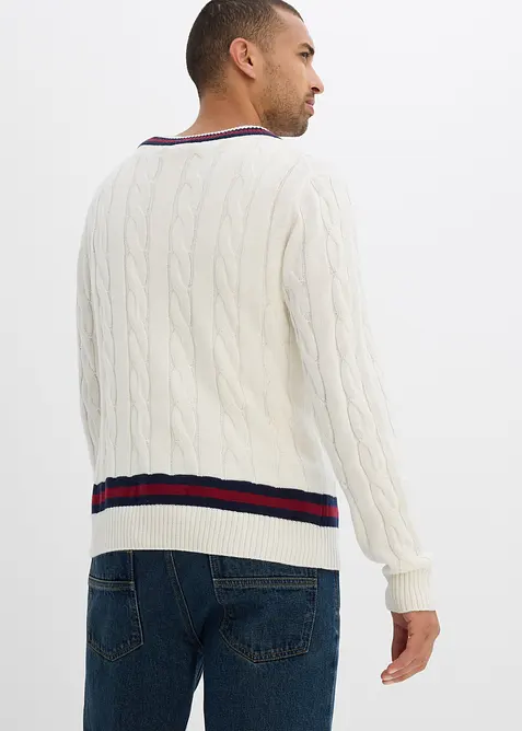 Maglione in filato fine con percentuale di cachemire, bonprix