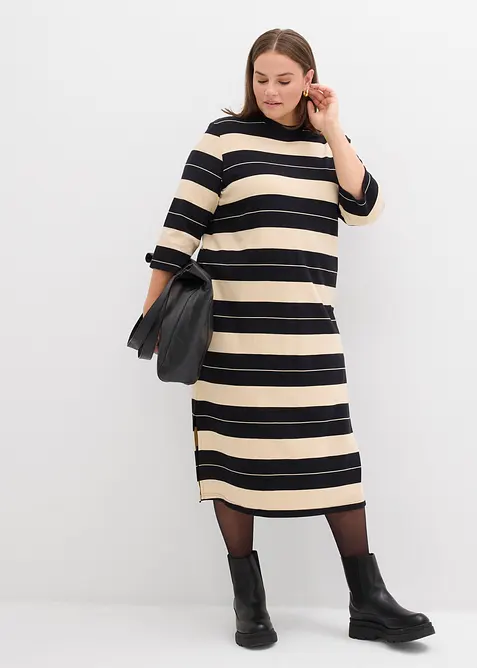 Abito in maglina di puro cotone, bonprix