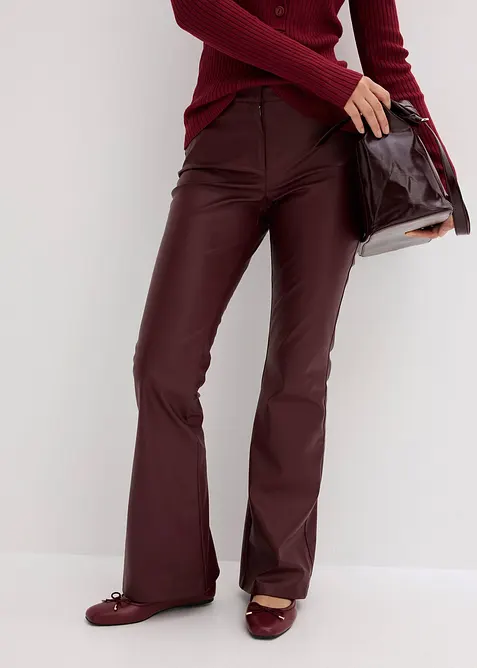 Pantaloni in similpelle, bonprix