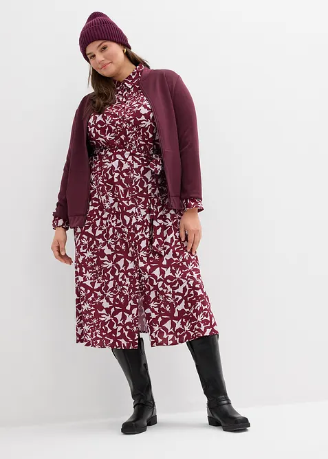 Abito chemisier in viscosa fluente, bonprix