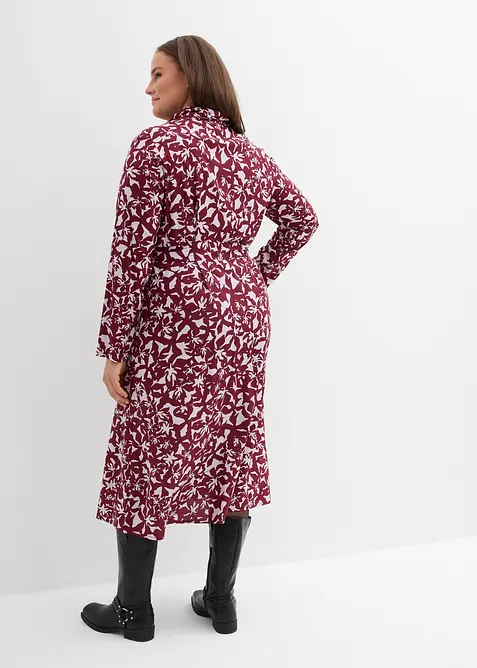 Abito chemisier in viscosa fluente, bonprix