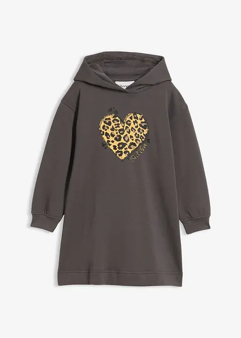 Abito in felpa di puro cotone biologico, bonprix