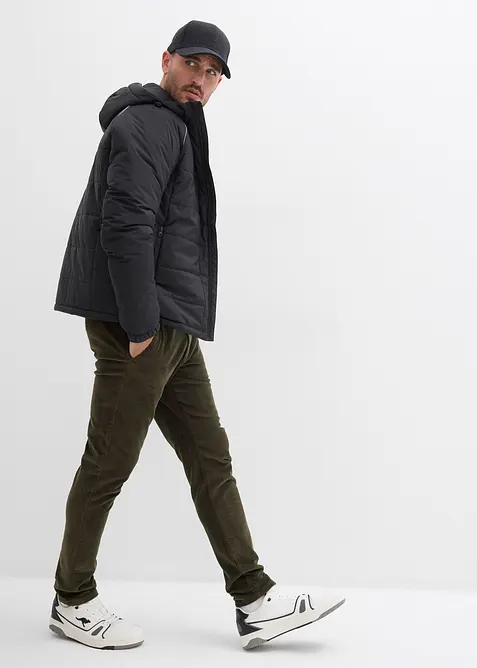 Giacca trapuntata imbottita con cappuccio, bonprix