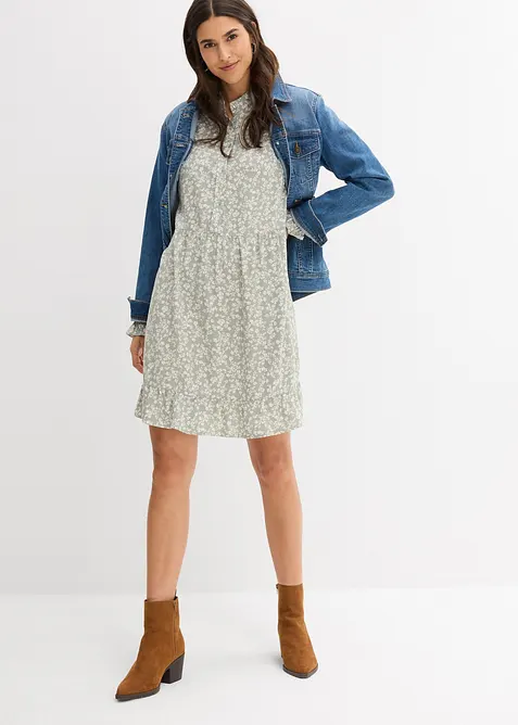 Miniabito in viscosa fluente, bonprix