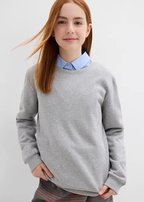 Felpa in puro cotone biologico (pacco da 2), bonprix