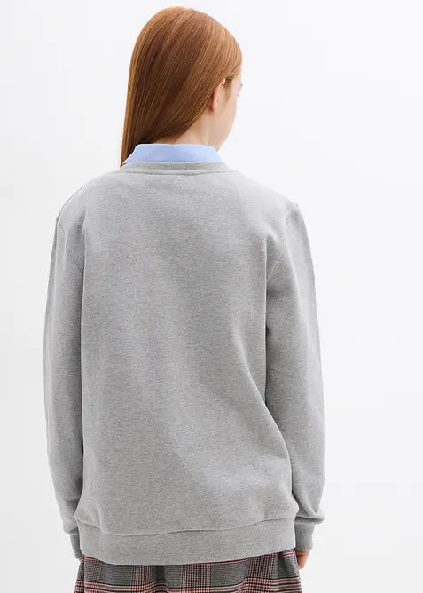 Felpa in puro cotone biologico (pacco da 2), bonprix