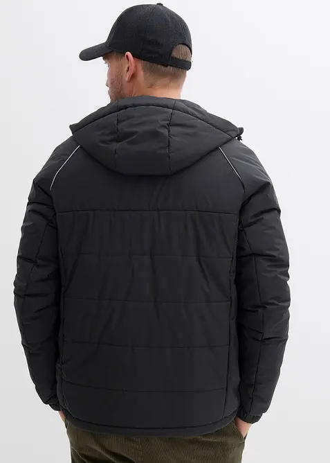 Giacca trapuntata imbottita con cappuccio, bonprix