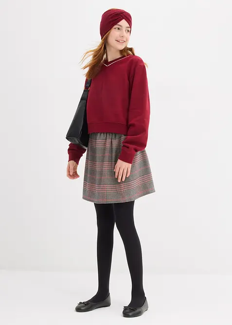 Felpa in puro cotone biologico, bonprix