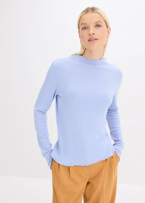 Maglia aderente a costine, bonprix