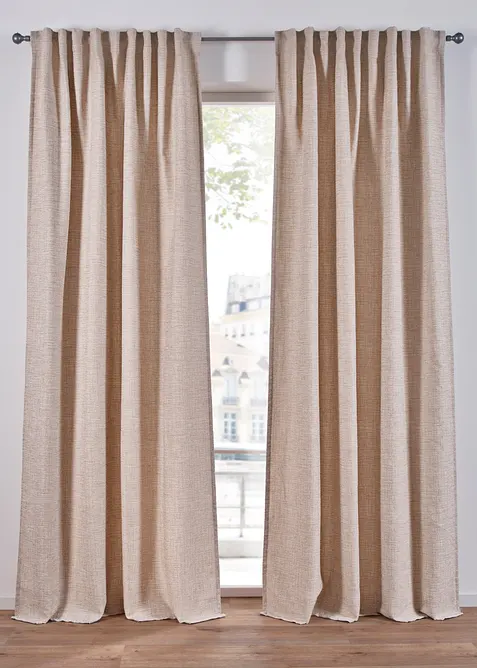 Tenda coprente con trama melange (pacco da 1), bonprix