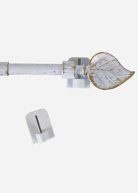 Asta telescopica per tenda con terminale a foglia, bonprix