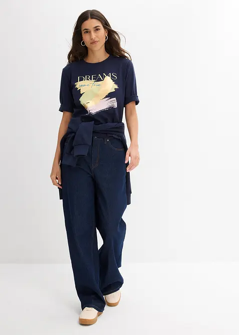 T-shirt in puro cotone biologico, bonprix