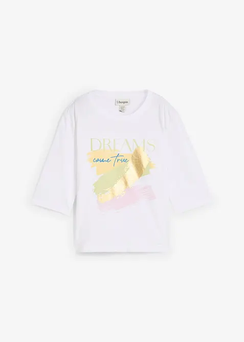 T-shirt in puro cotone biologico, bonprix