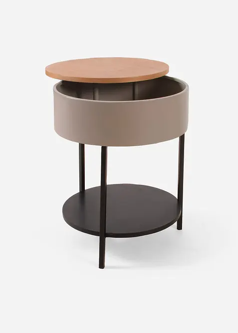 Tavolino con piano girevole, bonprix