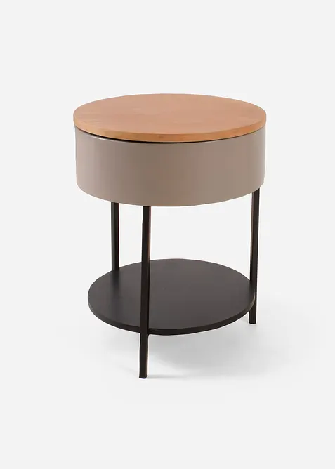 Tavolino con piano girevole, bonprix