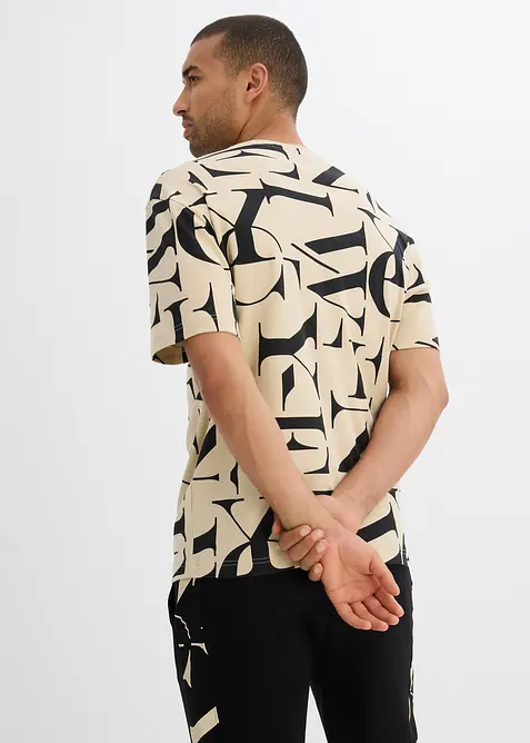 T-shirt in puro cotone biologico pesante, bonprix