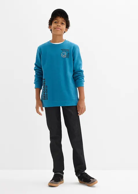 Felpa in morbido misto cotone, bonprix