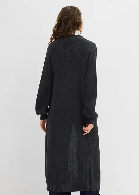 Cardigan lungo con spalle scese, bonprix