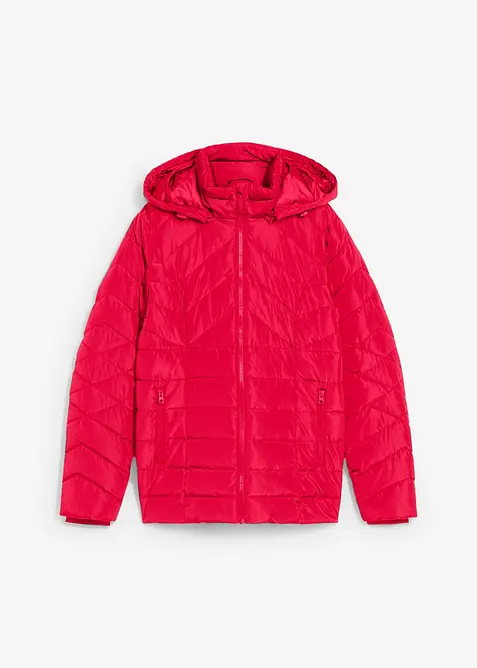 Giacca trapuntata leggera con cappuccio rimovibile, bonprix