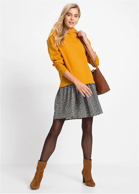 Abito in felpa 2 in 1, bonprix