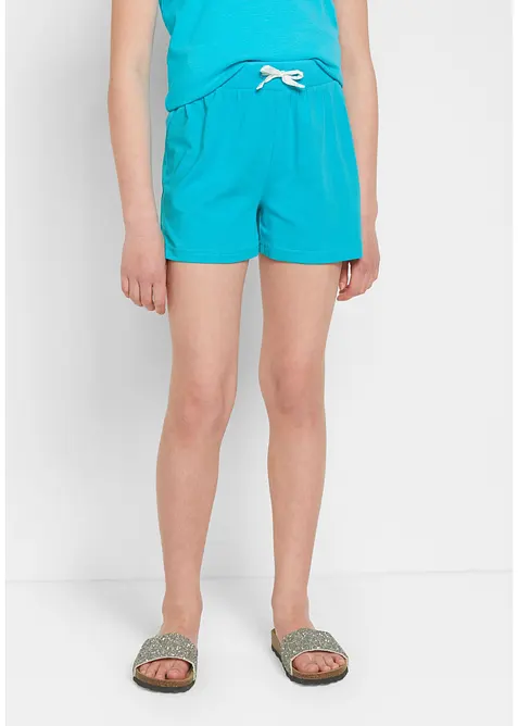 Shorts in jersey di puro cotone biologico (pacco da 3), bonprix