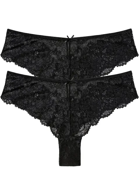 Brasiliana in pizzo delicato (pacco da 2), bonprix