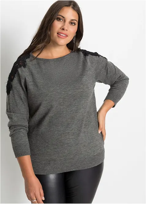 Maglione in filato fine, bonprix