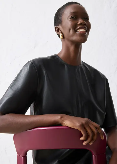 Tunica in nappa d'agnello, bonprix