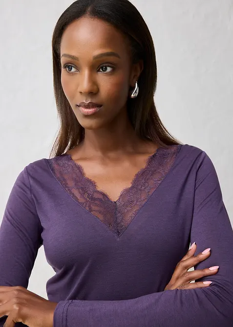 Maglia in misto lana, bonprix