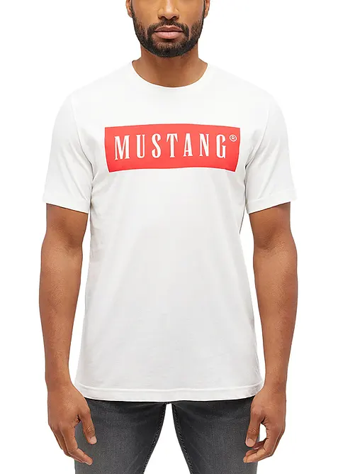 T-shirt Mustang Austin in puro cotone, Mustang Jeans