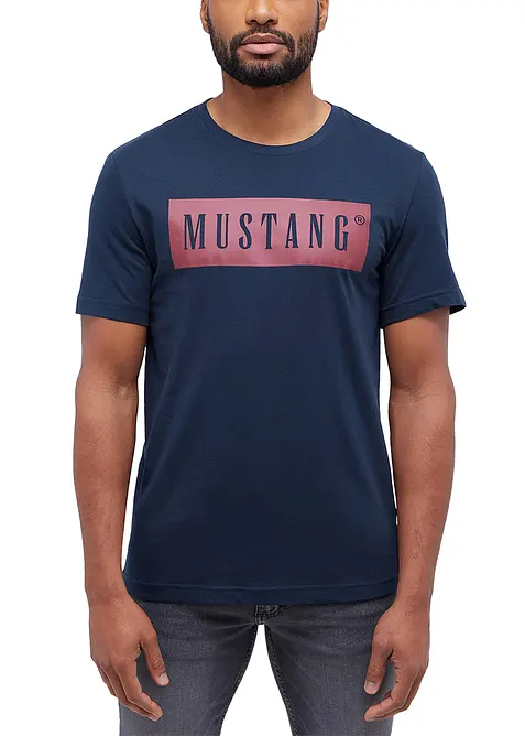 T-shirt Mustang Austin in puro cotone, Mustang Jeans