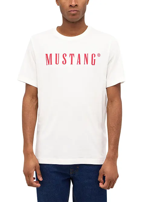 T-shirt Mustang Austin in puro cotone, Mustang Jeans